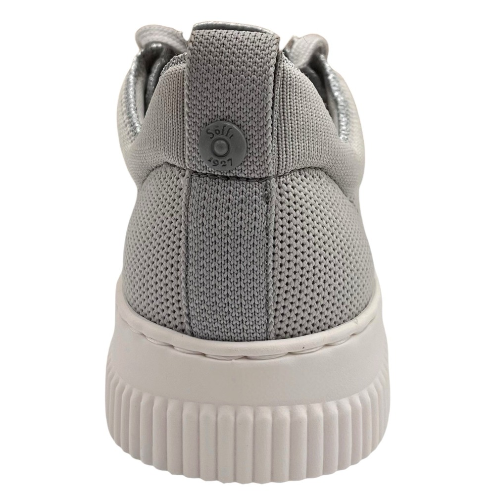 Sofft Womens Faro‎ Knit Sneakers Size 8 Light Grey Lightweight Casual Athletic - Picture 7 of 11